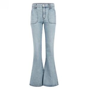 AG Adriano Goldschmied Skye High Rise Bell Bottom Flare Jeans Lake Wash NWT 29